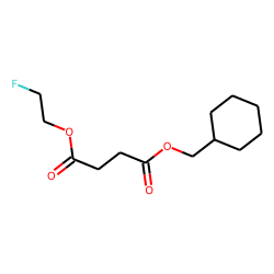 Succinic acid, cyclohexylmethyl 2-fluoroethyl ester