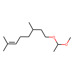 Ethanal, citronellyl methyl acetal