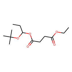 Succinic acid, ethyl 1-tert-butoxyprop-2-yl ester