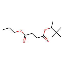 Succinic acid, 3,3-dimethylbut-2-yl propyl ester