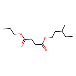 Succinic acid, 3-methylpentyl propyl ester