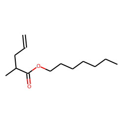 4-Pentenoic acid, 2-methyl-, heptyl ester