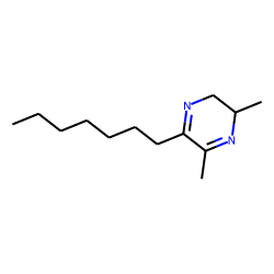2-heptyl-3,5-dimethyl-5,6-dihydropyrazine