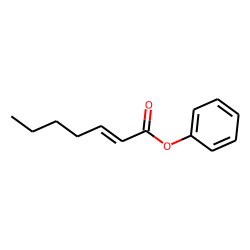 2-Heptenoic acid, phenyl ester