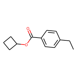 4-Ethylbenzoic acid, cyclobutyl ester
