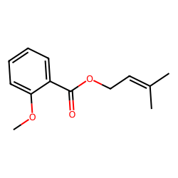 o-anisic acid, 3-methylbut-2-enyl ester