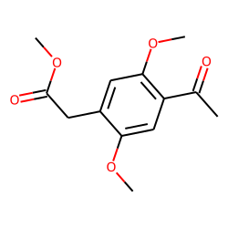 2-(4-Acetyl-2,5-dimethoxyphenyl)acetic acid, methyl ester