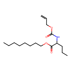 L-Norvaline, N-allyloxycarbonyl-, octyl ester