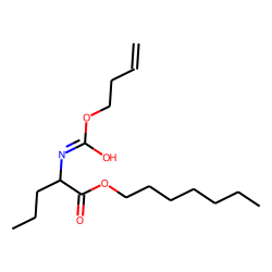 L-Norvaline, N-(but-3-en-1-yloxycarbonyl)-, heptyl ester