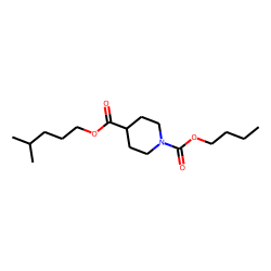 Isonipecotic acid, n-butoxycarbonyl-, isohexyl ester