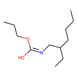Carbonic acid, monoamide, N-2-ethylhexyl-, propyl ester
