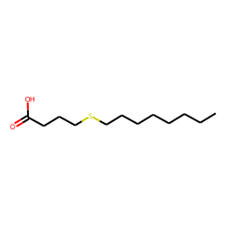 4-(Octylthio)butyric acid