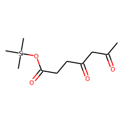 4,6-Dioxoheptanoic acid, trimethylsilyl ester
