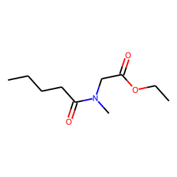Sarcosine, N-valeryl-, ethyl ester
