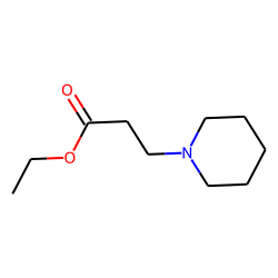 1-Piperidinepropanoic acid, ethyl ester