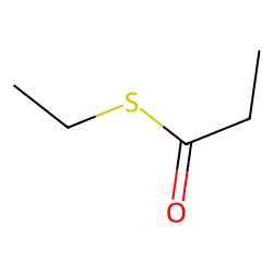 Thiopropionic acid, S-ethyl ester