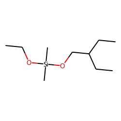 Silane, dimethyl(2-ethylbutoxy)ethoxy-