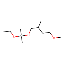 Silane, dimethyl(4-methoxy-2-methylbutoxy)ethoxy-