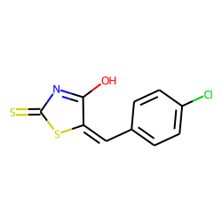 Rhodanine, 5-p-chlorobenzylidene
