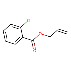 2-Chlorobenzoic acid, allyl ester