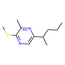 Pyrazine, 3-methyl-5-(1-methylbutyl)-2-(methylthio)