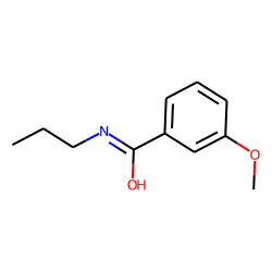 Benzamide, 3-methoxy-N-propyl-