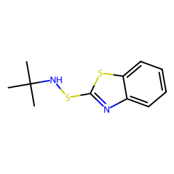 2-Benzothiazolesulfenamide, N-(1,1-dimethylethyl)-