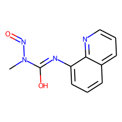 Urea, 1-methyl-1-nitroso-3-(8-quinolyl)-