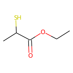 Propanoic acid, 2-mercapto-, ethyl ester