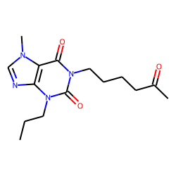 Xanthine, 7-(5'-oxohexyl)-3-methyl-1-propyl
