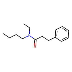 Propanamide, 3-phenyl-N-ethyl-N-butyl-