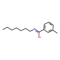 Benzamide, 3-methyl-N-heptyl-
