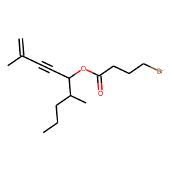 4-Bromobutanoic acid, 2,6-dimethylnon-1-en-3--yn-5-yl ester