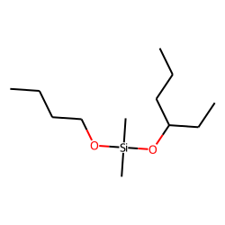 Silane, dimethyl(3-hexyloxy)butoxy-