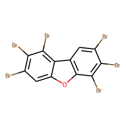 1,2,3,6,7,8-hexabromo-dibenzofuran