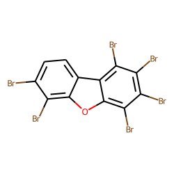 1,2,3,4,6,7-hexabromo-dibenzofuran