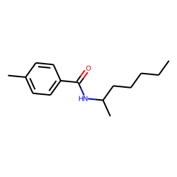 Benzamide, 4-methyl-N-(hept-2-yl)-