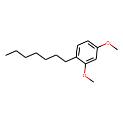 Benzene, 1,3-dimethoxy-4-heptyl