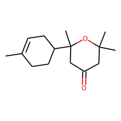 2,2,6-Trimethyl-6-(4-methylcyclohex-3-en-1-yl)dihydro-2H-pyran-4(3H)-one