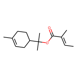 Menth-1-en-9-yl tiglate, p-