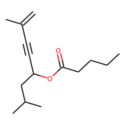 Valeric acid, 2,7-dimethyloct-7-en-5-yn-4-yl ester
