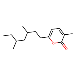 5-(3,5-dimethylheptanyl)-3-methyl-2H-pyran-2-one, diastereomer 2