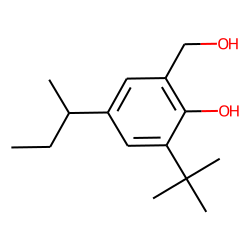4-sec-Butyl-2-tert-butyl-6-hydroxym ethyl-phenol