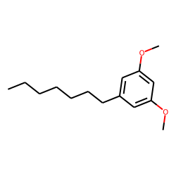 Benzene, 1,3-dimethoxy-5-heptyl
