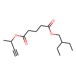 Glutaric acid, but-3-yn-2-yl 2-ethylbutyl ester
