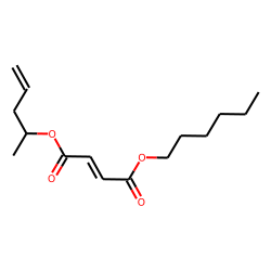 Fumaric acid, hexyl pent-4-en-2-yl ester
