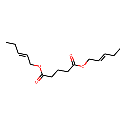 Glutaric acid, di(pent-2-en-1-yl) ester