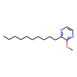 Pyrazine, 2-decyl-3-methoxy