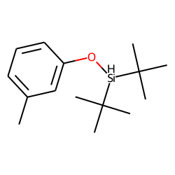 1-Di(tert-butyl)silyloxy-3-methylbenzene