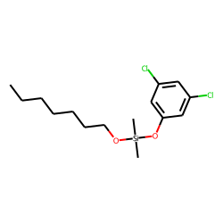 Silane, dimethyl(3,5-dichlorophenoxy)heptyloxy-